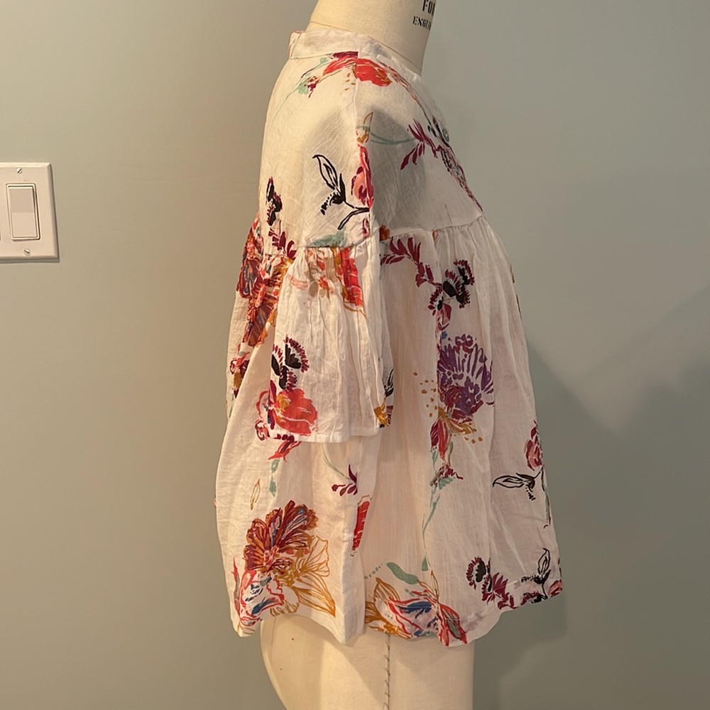 Women’s Free People button down shirt size M - Picture 6 of 13